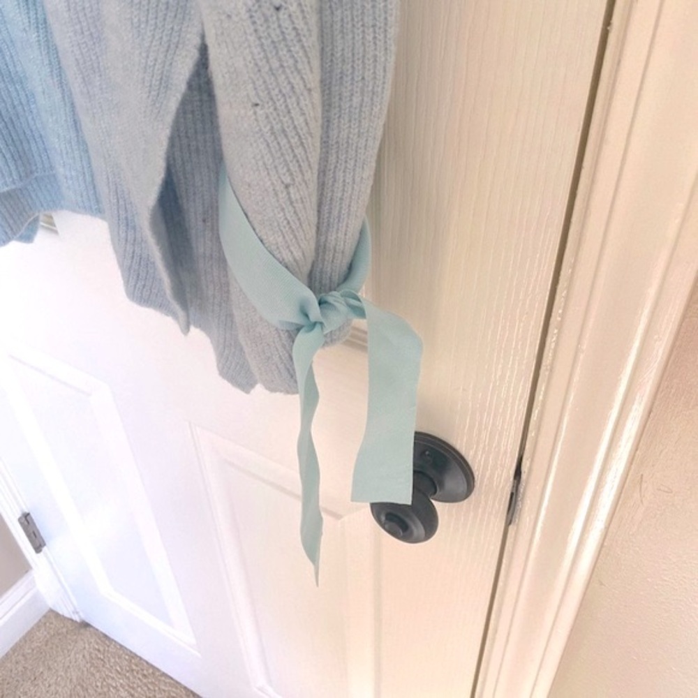 Topshop Tie Cuff Sweater - Picture 8 of 8